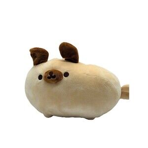 GUND Pusheen Pugsheen Pug Dog Plush Squishy Soft Toy Tan Stuffed Animal 11”